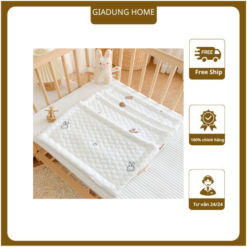 Gối sơ sinh ruột bông lông vũ 30x50cm